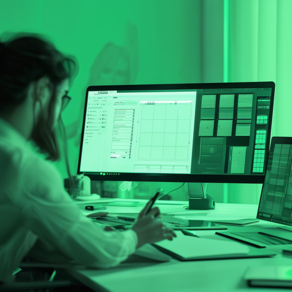 Designer effortlessly managing artwork approvals w